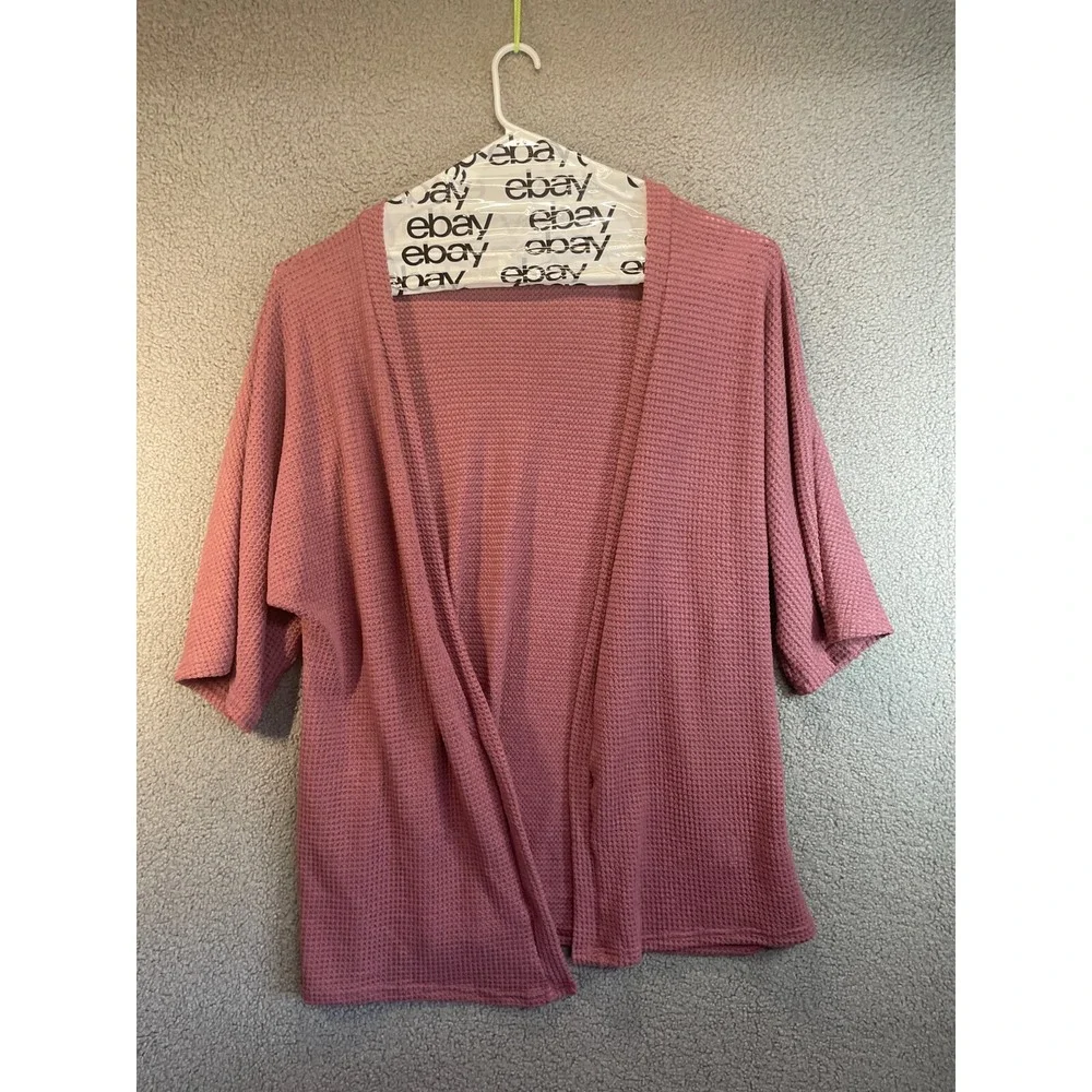 Women's Solid Color Sweater Cardigan Long Sleeve‎ 5XL Jacket